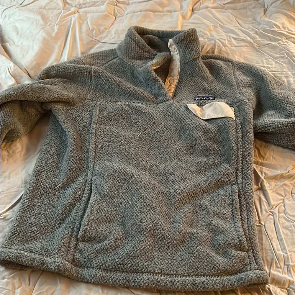 Patagonia Gray Fleece Jacket